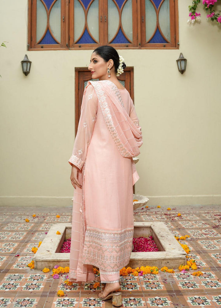 Shamooz Ready to Wear  Chiffon 3 Piece Dress SHM22DW SEM-0327 Hoor