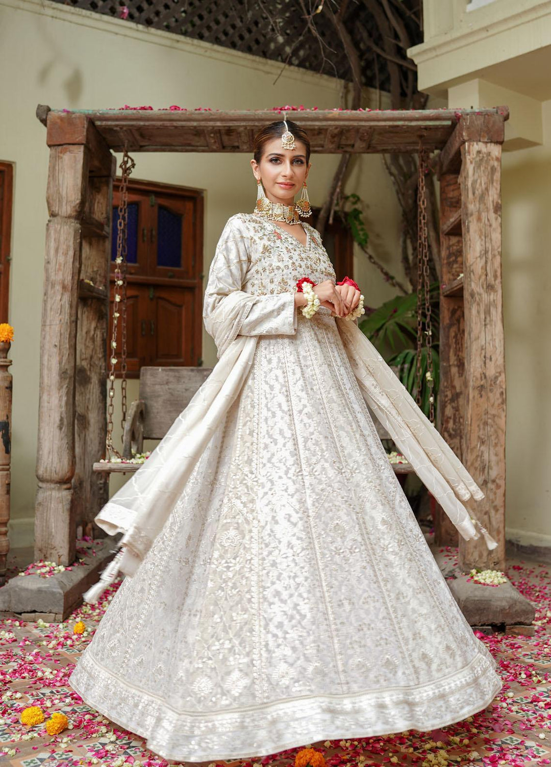 Shamooz Ready to Wear  Jacquard 3 Piece Dress SHM22DW SEM-0328 Mahjabeen