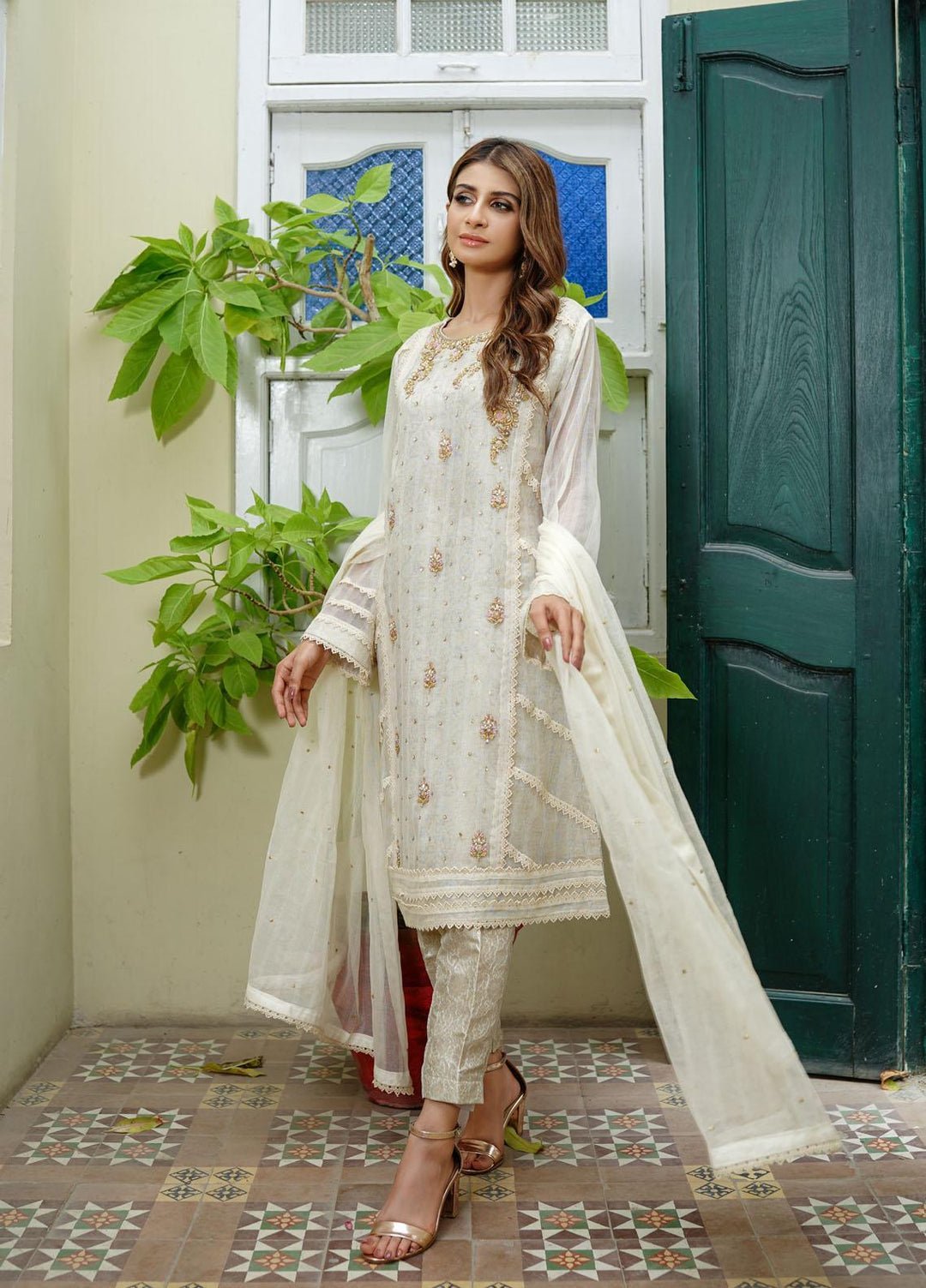 Shamooz Ready to Wear  Missouri 3 Piece Dress SHM22DW SEM-0329 Mahsuri Basic