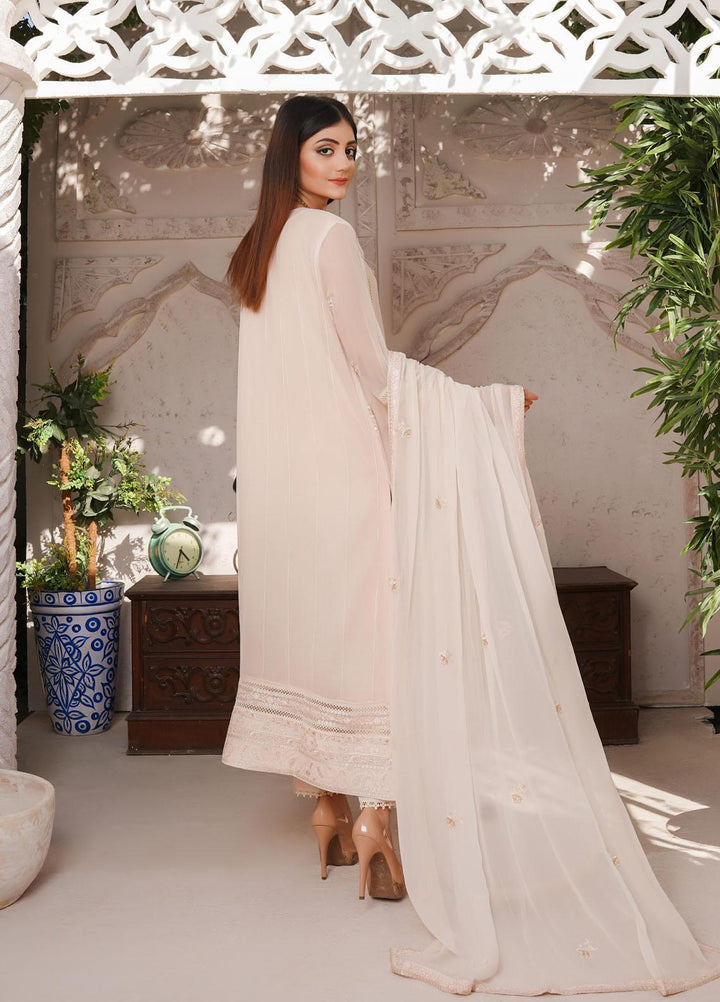 Shamooz Luxury Pret  Chiffon 3 Piece Dress SHM23MP Blossom/SEM-0381