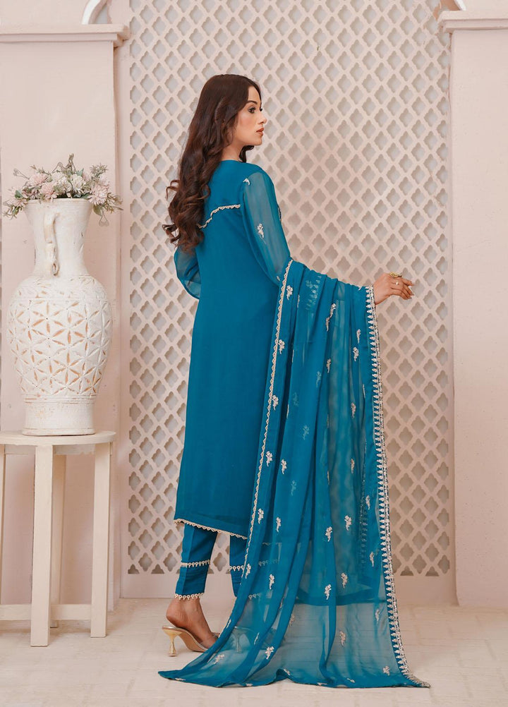 Shamooz Luxury Pret  Chiffon 3 Piece Suit Mehak / SEM-0397