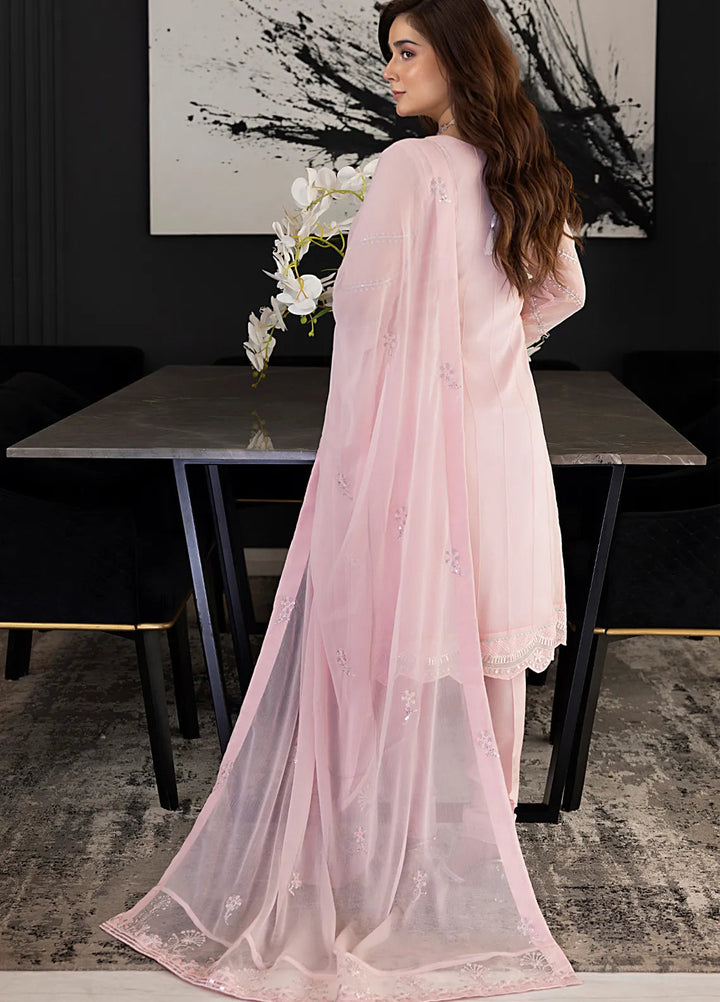 Shamooz Pret Embroidered Chiffon 3 Piece Suit Primrose SEM-0743