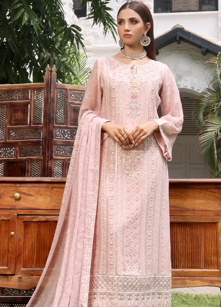 Shamooz Pret Embroidered Chiffon 3 Piece Suit SEM-0703 Coraline