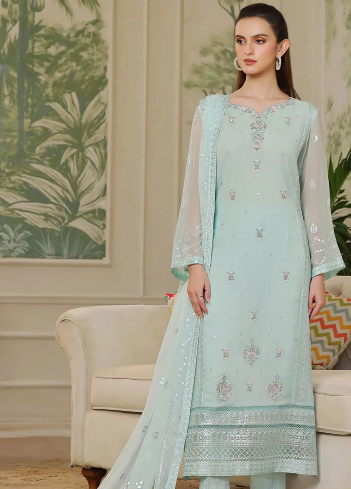 Shamooz Pret Embroidered Chiffon 3 Piece Suit Suhana Sem-0720