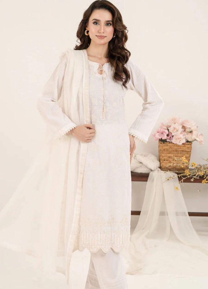 Shamooz Pret Embroidered Cotton 3 Piece Suit SE-024