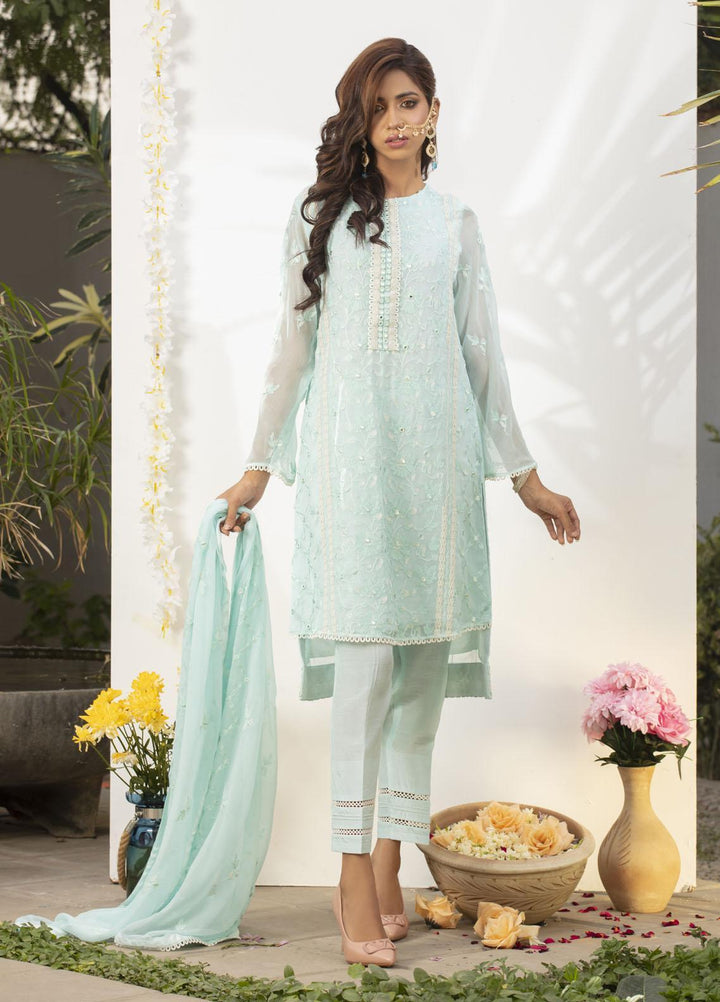 Shamooz Luxury Pret  Chiffon 3 Piece Suit SHM22RW SEM-0301