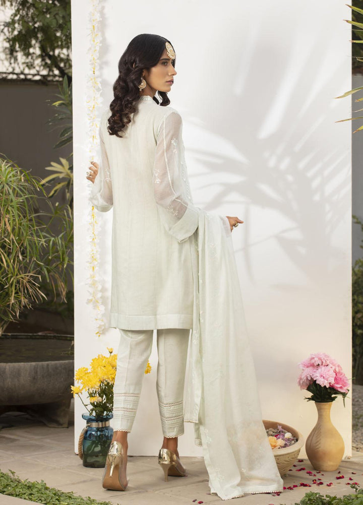 Shamooz Luxury Pret  Cotton Net 3 Piece Suit SHM22RW SEM-0296