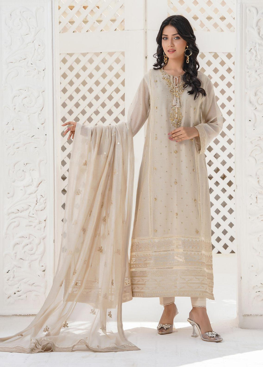 Shamooz Luxury Pret  Missouri 3 Piece Suit SHM22RW SEM-0359