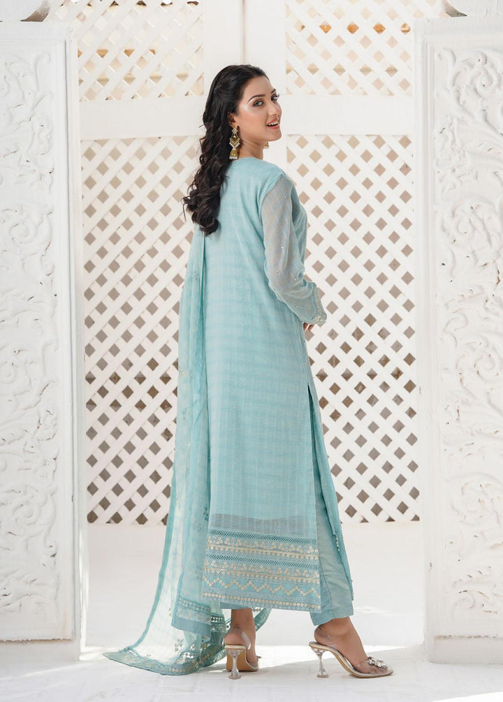 Shamooz Luxury Pret  Silk Net 3 Piece Suit SHM22RW SEM-0358