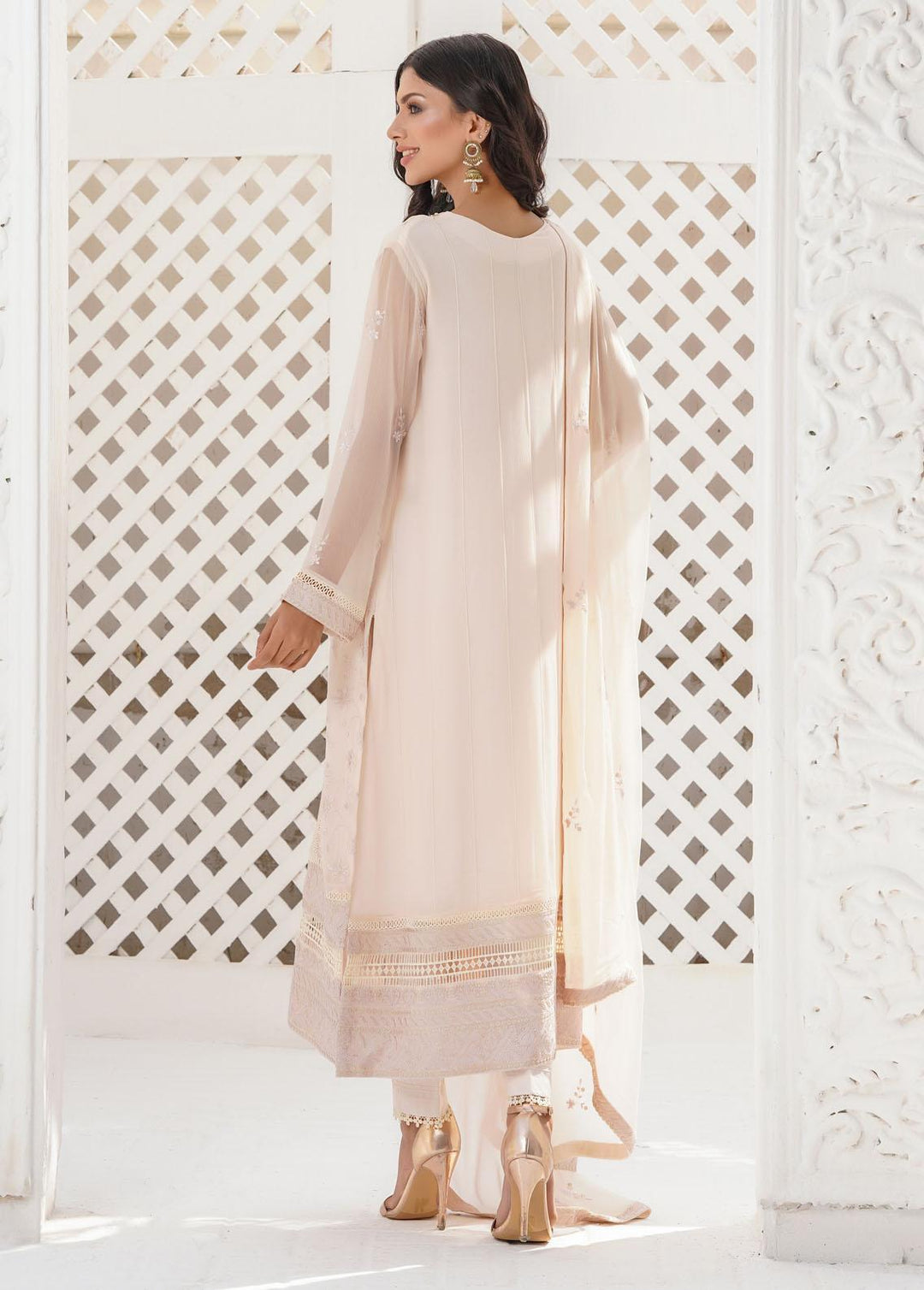 Shamooz Luxury Pret  Chiffon 3 Piece Suit SHM22RW SEM-0360