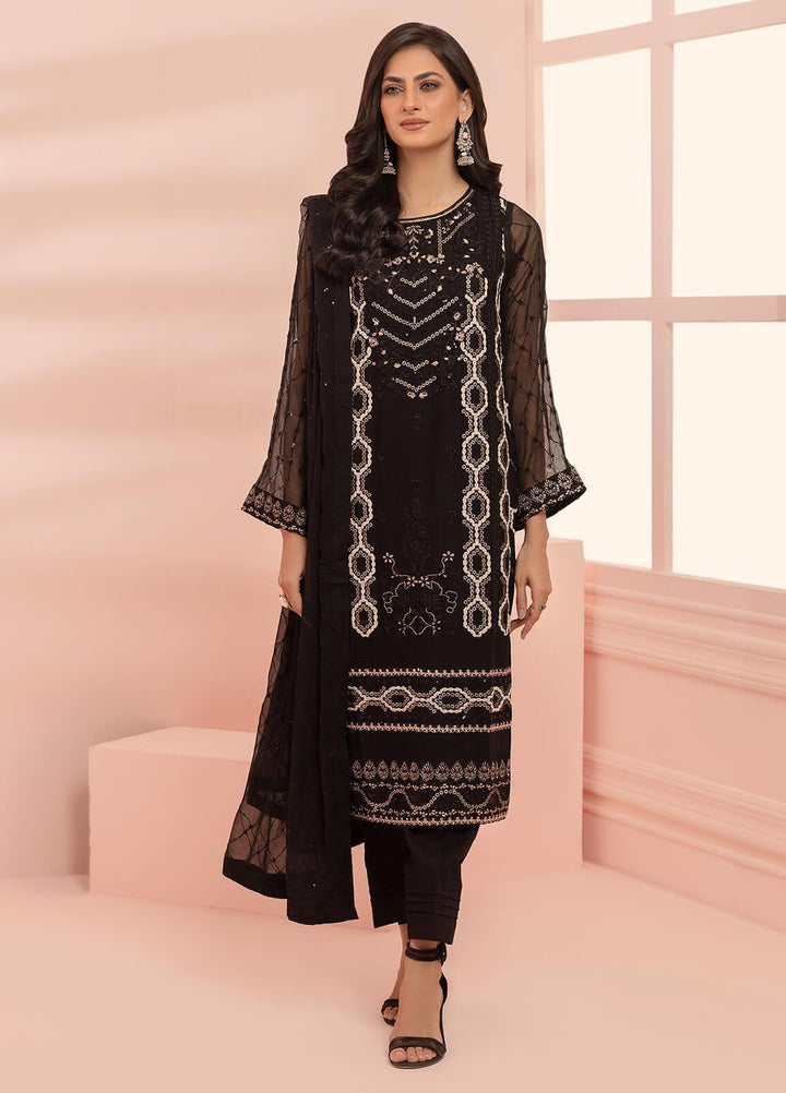 Shamooz Pret Embroidered Chiffon 3 Piece Suit SHM23C SEM-0465