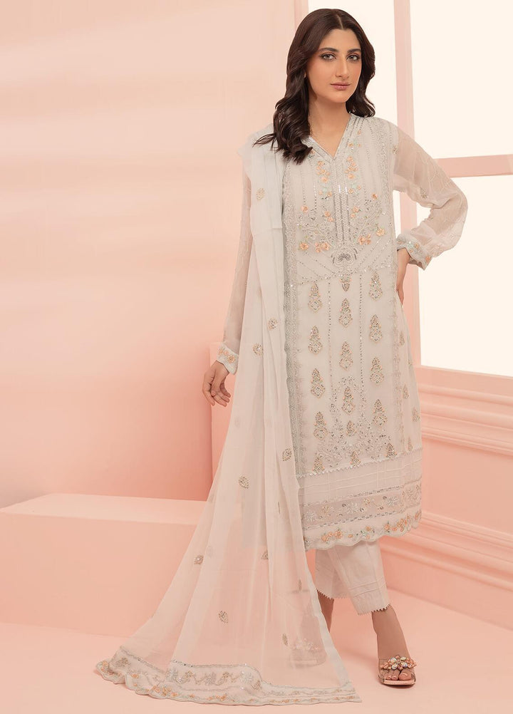 Shamooz Pret Embroidered Chiffon 3 Piece Suit SHM23C SEM-0467