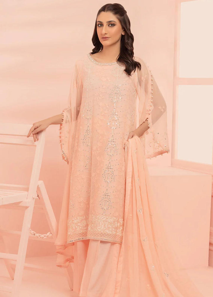 Shamooz Pret Embroidered Chiffon 3 Piece Suit SEM-0486