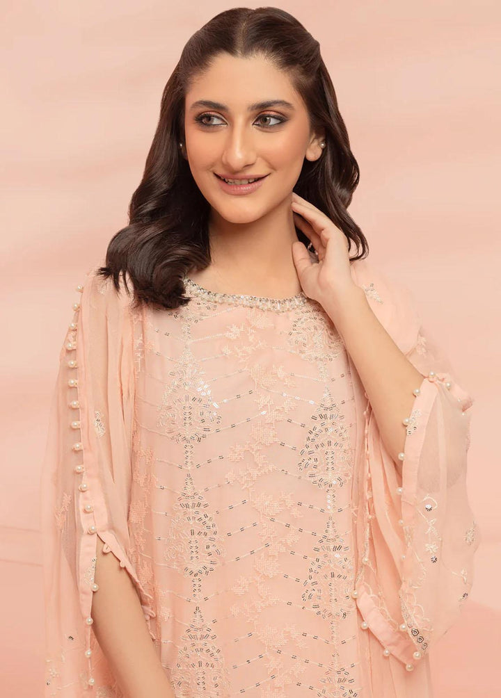 Shamooz Pret Embroidered Chiffon 3 Piece Suit SEM-0486