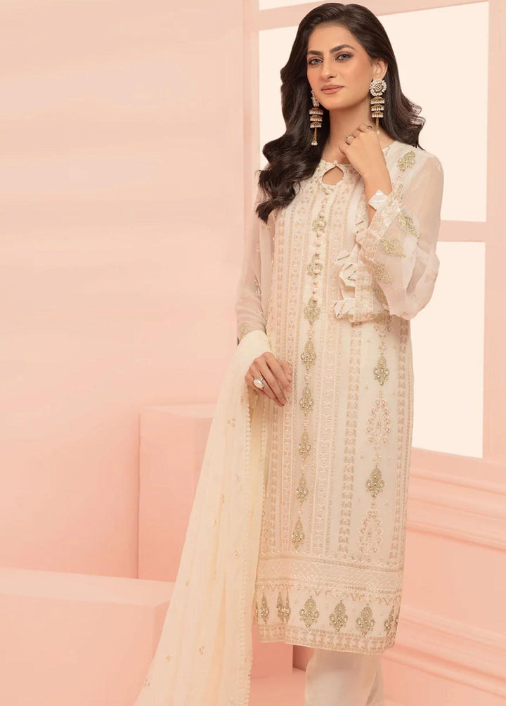 Shamooz Pret Embroidered Chiffon 3 Piece Suit SEM-0487