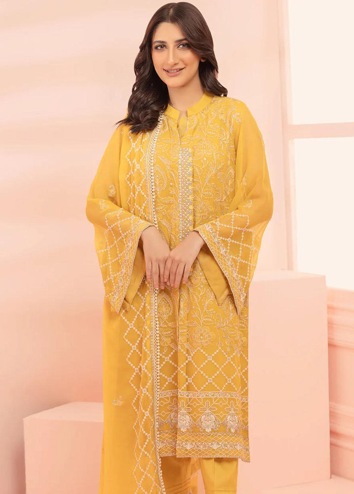Shamooz Pret Embroidered Chiffon 3 Piece Suit SEM-0491