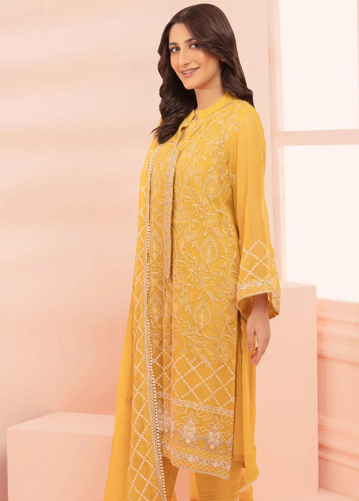 Shamooz Pret Embroidered Chiffon 3 Piece Suit SEM-0491