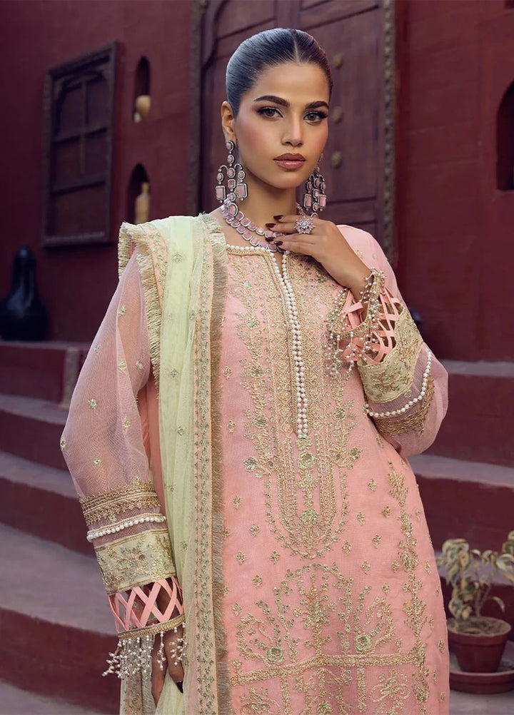 Shan e Festive by Salitex Embroidered Khaddi Net Suits Unstitched 3 Piece SUNW6JI016UT - Festive Collection