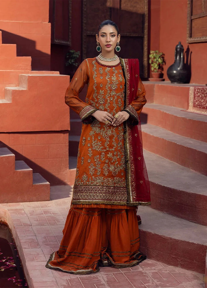 Shan e Festive by Salitex Embroidered Khaddi Net Suits Unstitched 3 Piece SUNW6JI019UT - Festive Collection