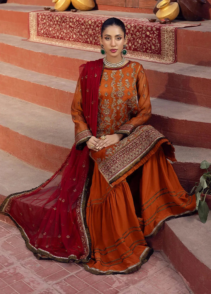 Shan e Festive by Salitex Embroidered Khaddi Net Suits Unstitched 3 Piece SUNW6JI019UT - Festive Collection