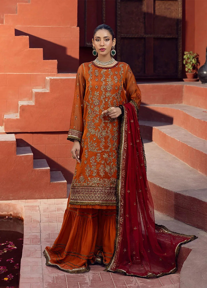 Shan e Festive by Salitex Embroidered Khaddi Net Suits Unstitched 3 Piece SUNW6JI019UT - Festive Collection