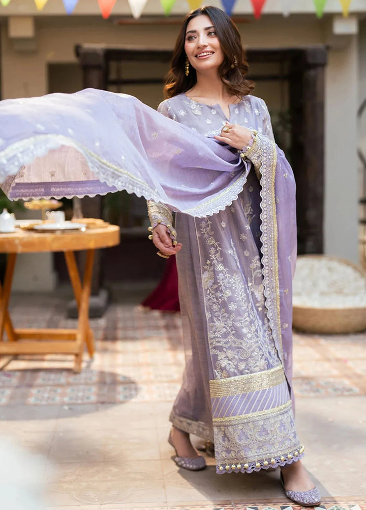 Shan e Festive by Salitex Embroidered Khaddi Net Suits Unstitched 3 Piece SUNW6NO026UT - Festive Collection