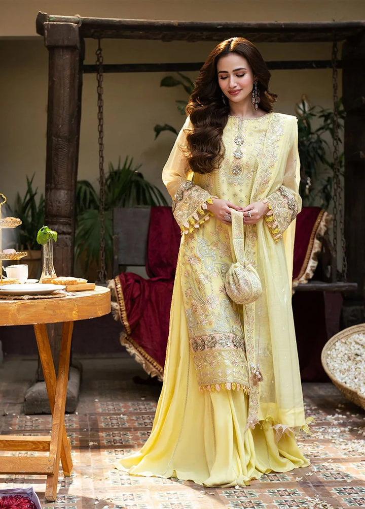 Shan e Festive by Salitex Embroidered Organza Suits Unstitched 3 Piece SUNW6NO030UT - Festive Collection