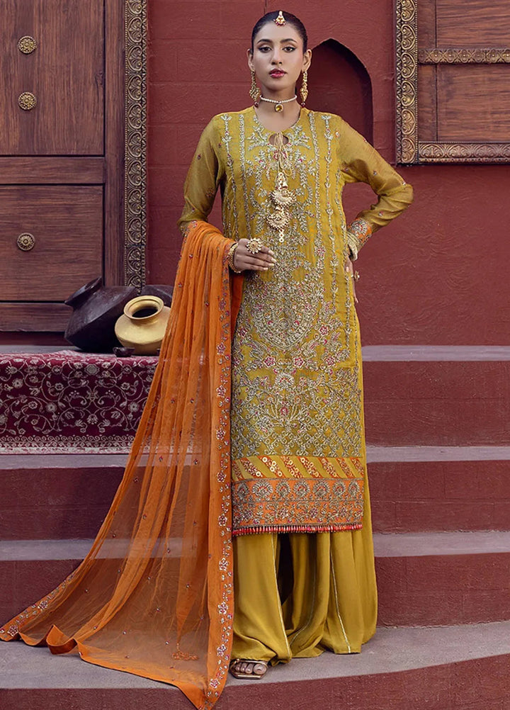 Shan e Festive by Salitex Embroidered Yarn Suits Unstitched 3 Piece SUNW6JI023UT - Festive Collection