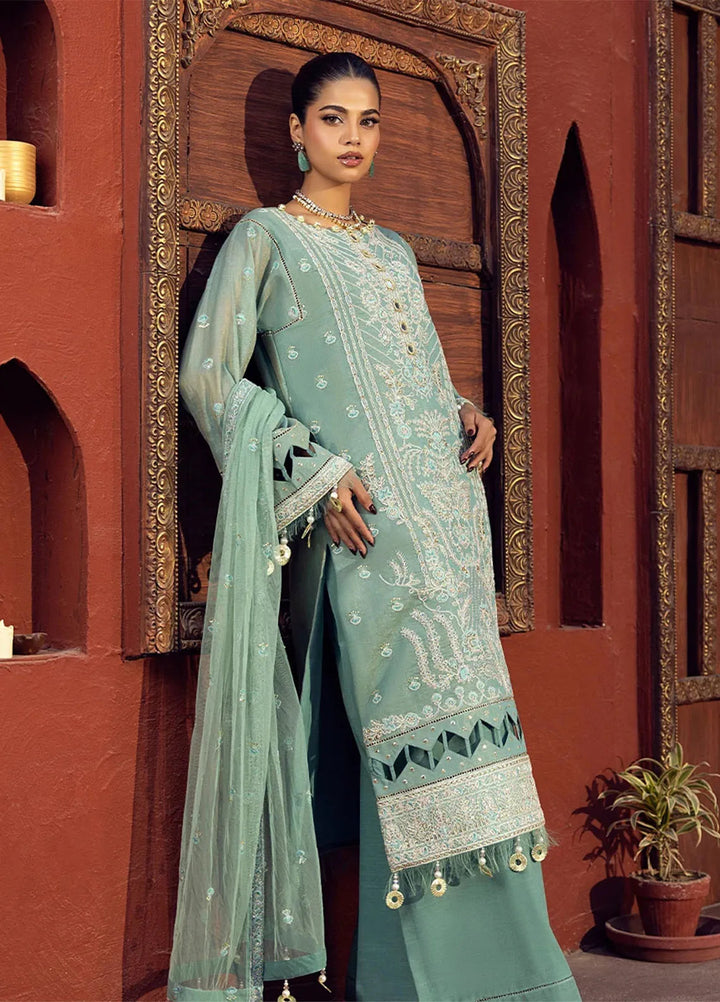 Shan e Festive by Salitex Embroidered Zari Suits Unstitched 3 Piece SUNW6JI013UT - Festive Collection