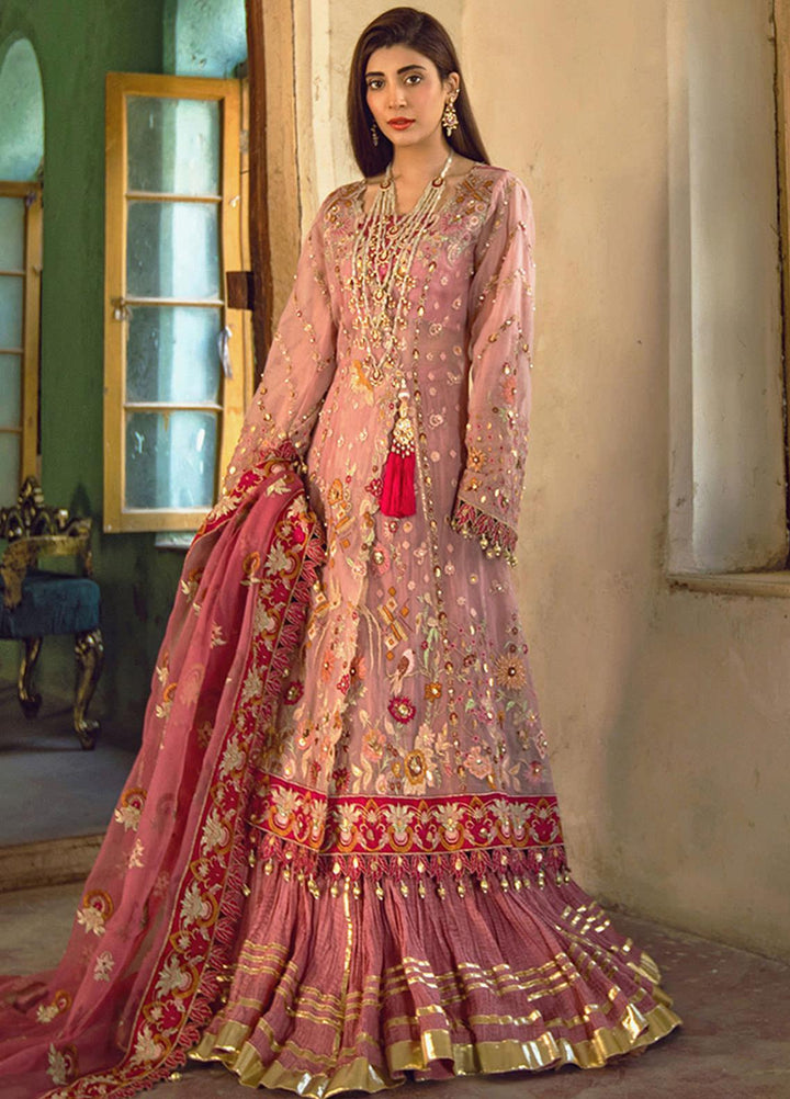 Sheeba Kapadia Embroidered Chiffon Suits Unstitched 3 Piece SHK21BR 02-Layan - Festive Collection