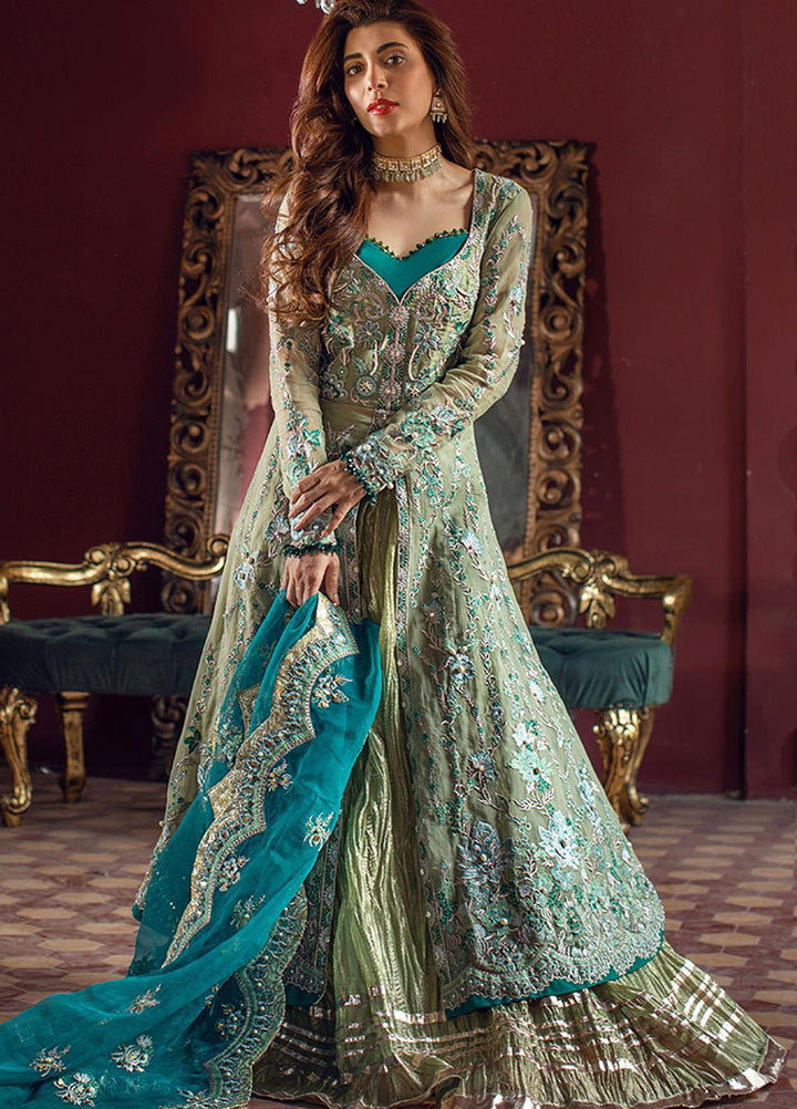 Sheeba Kapadia Embroidered Organza Suits Unstitched 3 Piece SHK21BR 05-Zoha - Festive Collection