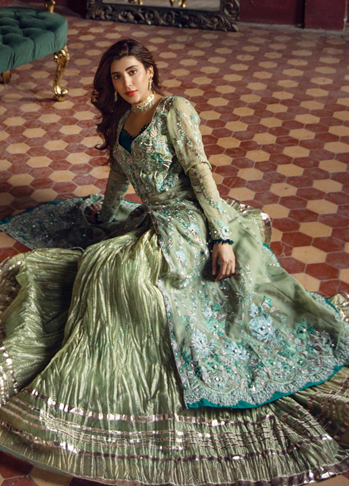 Sheeba Kapadia Embroidered Organza Suits Unstitched 3 Piece SHK21BR 05-Zoha - Festive Collection