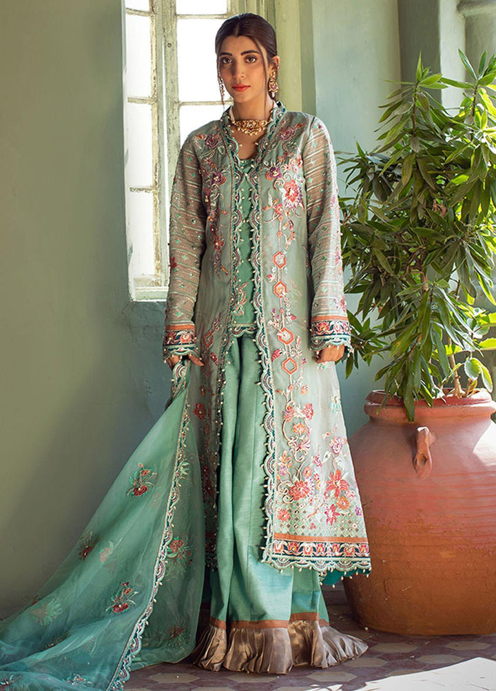 Sheeba Kapadia Embroidered Chiffon Suits Unstitched 3 Piece SHK21BR 10-Paloma - Festive Collection