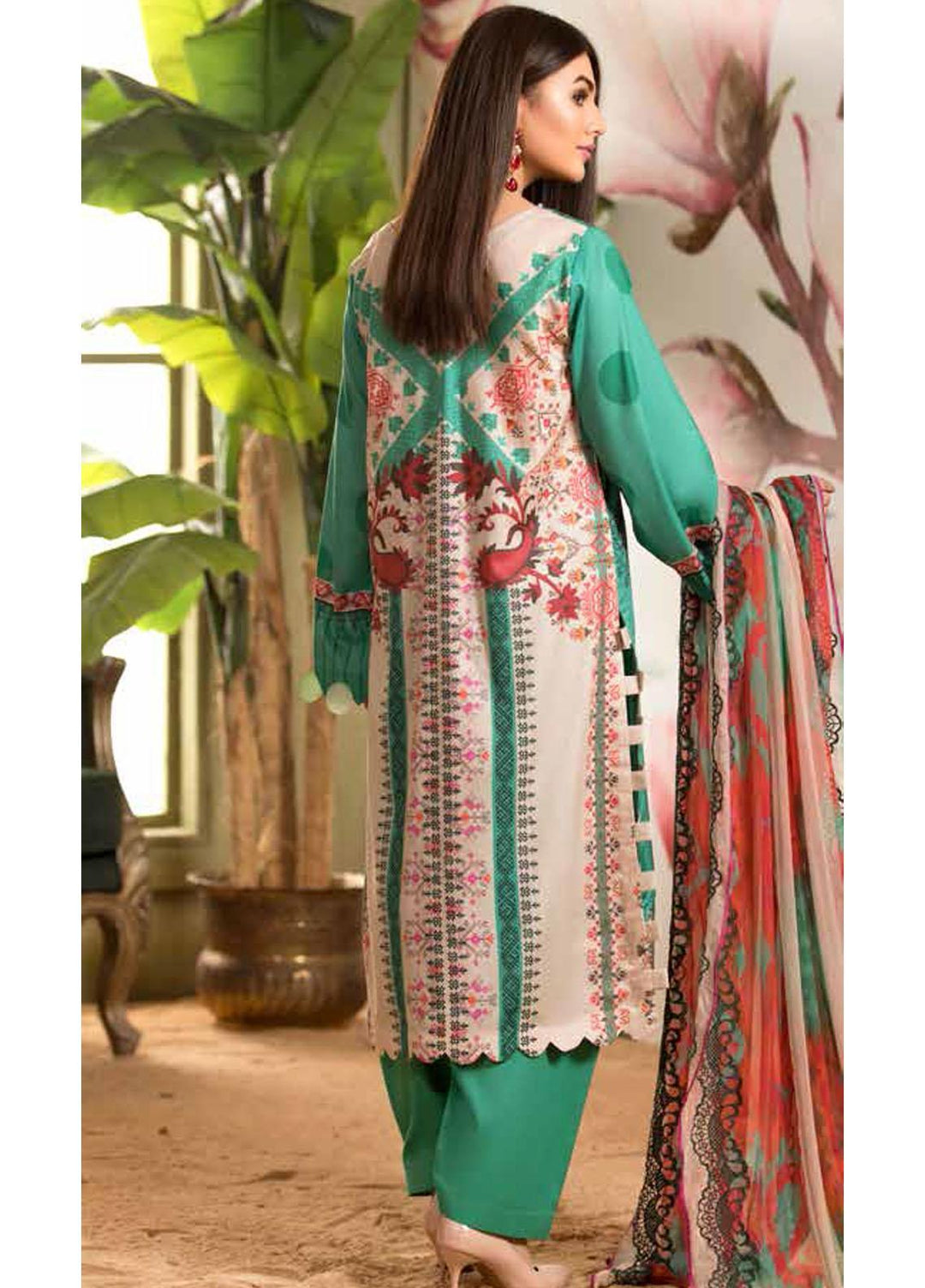 Sheen by Charizma Embroidered Lawn Suits Unstitched 3 Piece CRZ21SH Mountain Meadow SH-02 - Summer Collection