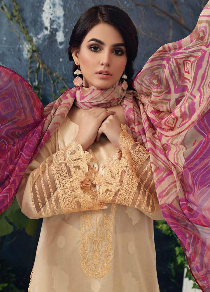 Sheen by Charizma Embroidered Lawn Suits Unstitched 3 Piece CRZ21SH Retro Chic SH-06 - Summer Collection