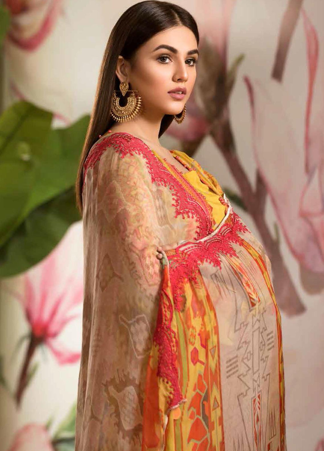 Sheen by Charizma Embroidered Lawn Suits Unstitched 3 Piece CRZ21SH Vivid Days SH-08 - Summer Collection