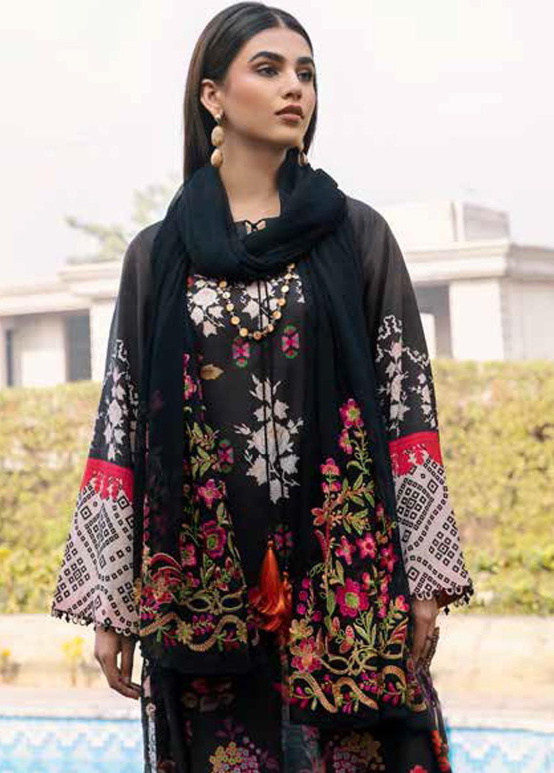 Sheen by Charizma Embroidered Lawn Suits Unstitched 3 Piece CRZ23S PEC-01 - Summer Collection