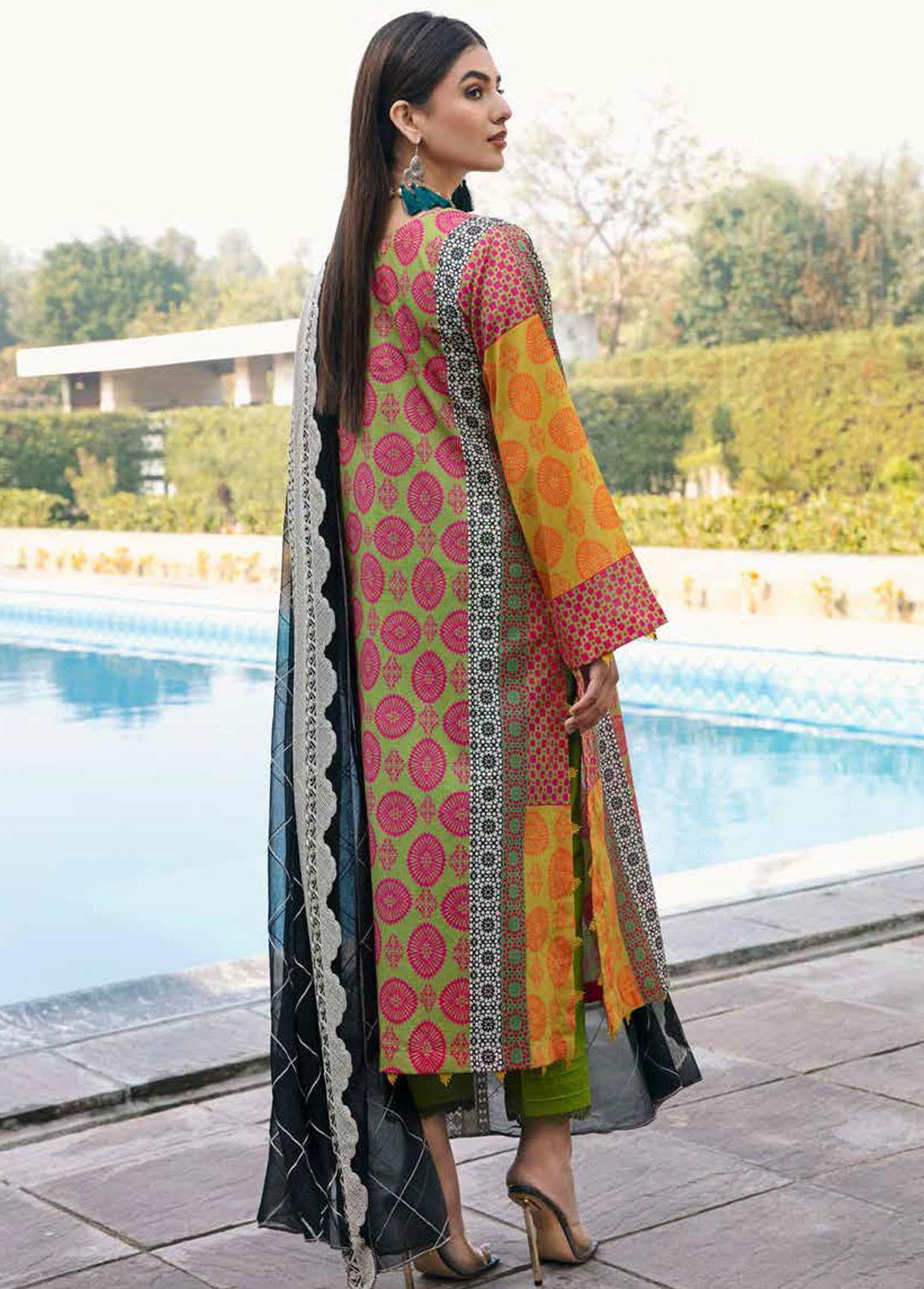 Sheen by Charizma Embroidered Lawn Suits Unstitched 3 Piece CRZ23S PEC-02 - Summer Collection