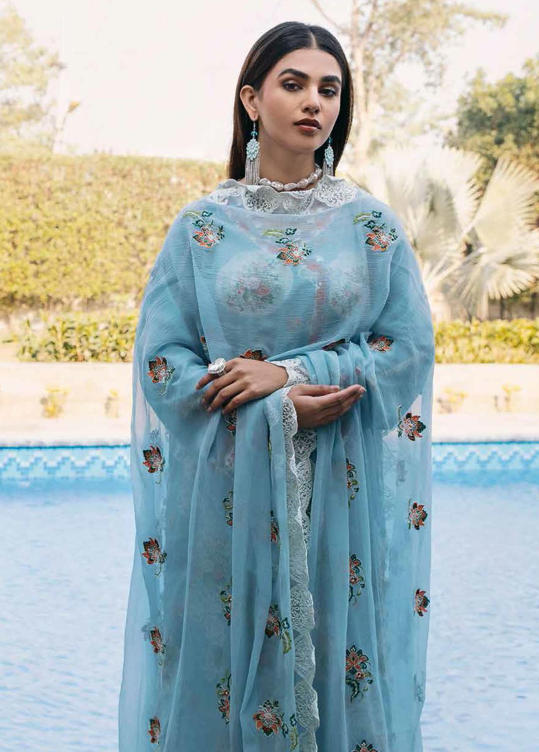 Sheen by Charizma Embroidered Lawn Suits Unstitched 3 Piece CRZ23S PEC-07 - Summer Collection