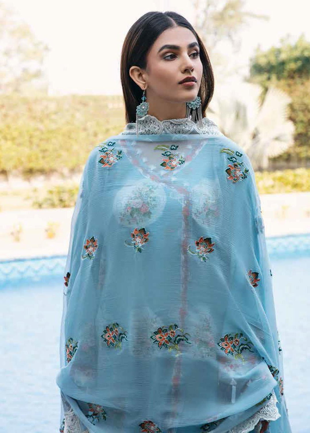 Sheen by Charizma Embroidered Lawn Suits Unstitched 3 Piece CRZ23S PEC-07 - Summer Collection
