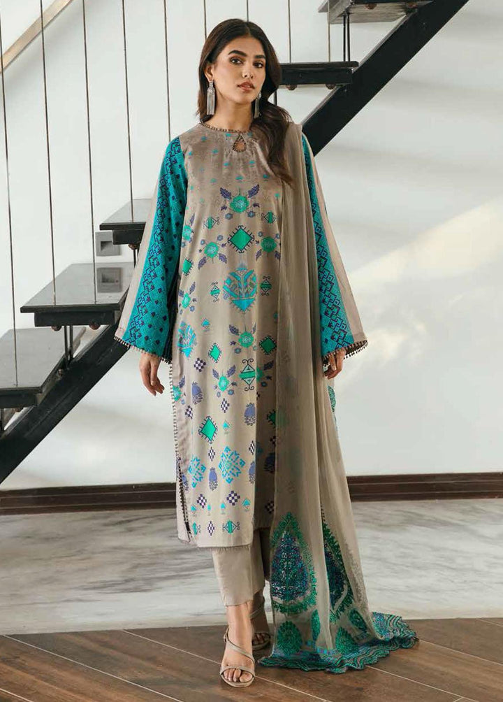 Sheen by Charizma Embroidered Lawn Suits Unstitched 3 Piece CRZ23S PEC-10 - Summer Collection
