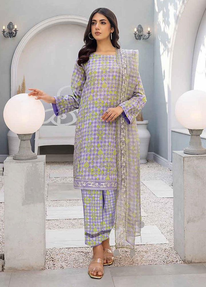 Sheen By Charizma Embroidered Lawn Suits Unstitched 3 Piece CRZ23SH SH-16 - Summer Collection