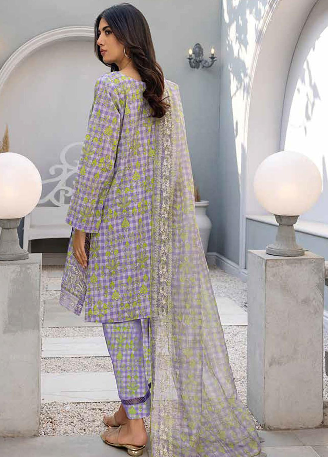 Sheen By Charizma Embroidered Lawn Suits Unstitched 3 Piece CRZ23SH SH-16 - Summer Collection