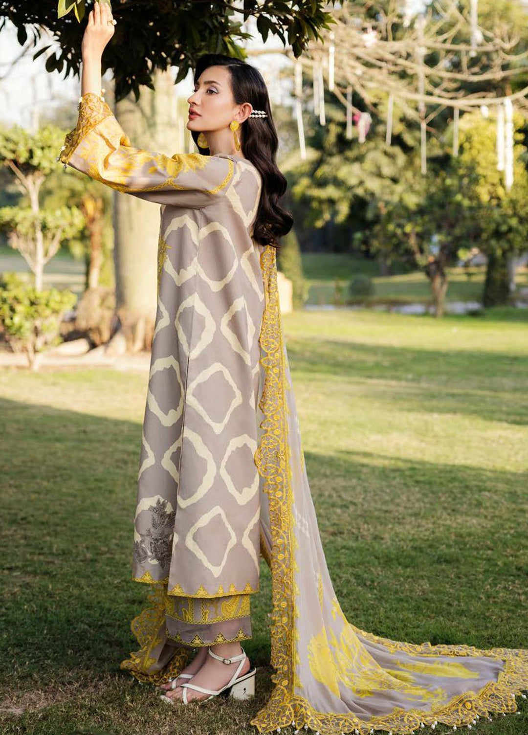 Sheen by Charizma Embroidered Lawn Suits Unstitched 3 Piece CRZ25SS SH5-10 - Summer Collection