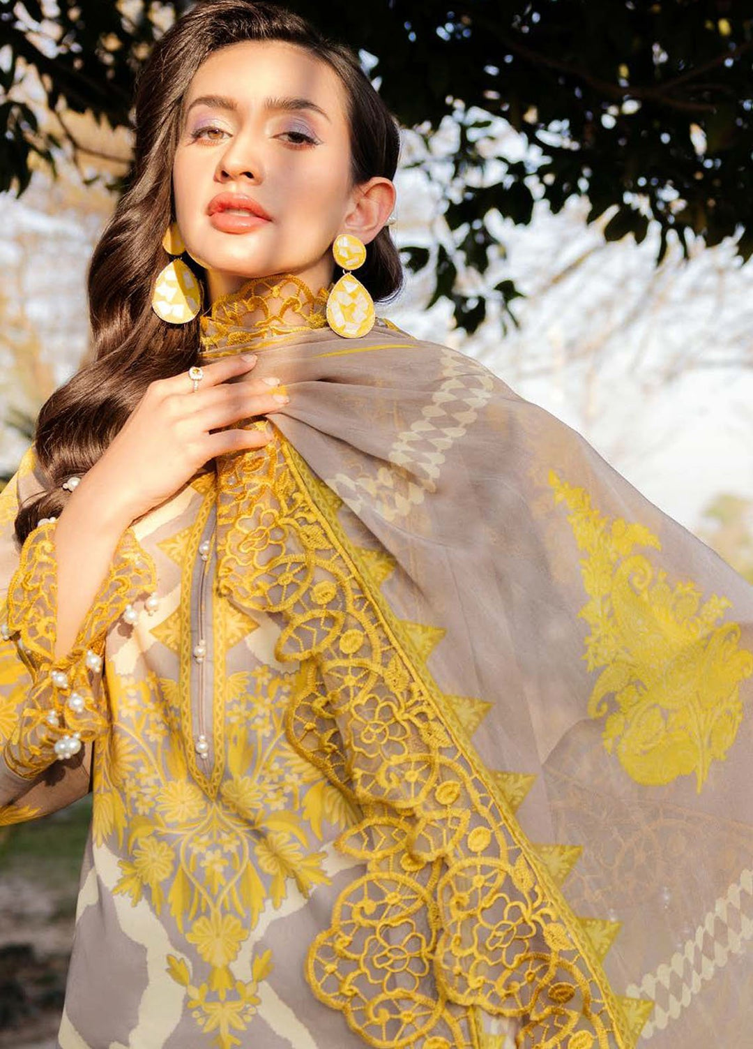 Sheen by Charizma Embroidered Lawn Suits Unstitched 3 Piece CRZ25SS SH5-10 - Summer Collection
