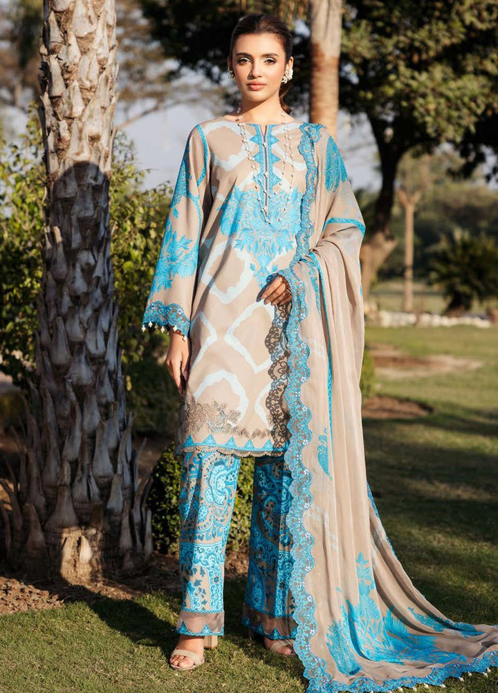 Sheen by Charizma Embroidered Lawn Suits Unstitched 3 Piece CRZ25SS SH5-12 - Summer Collection