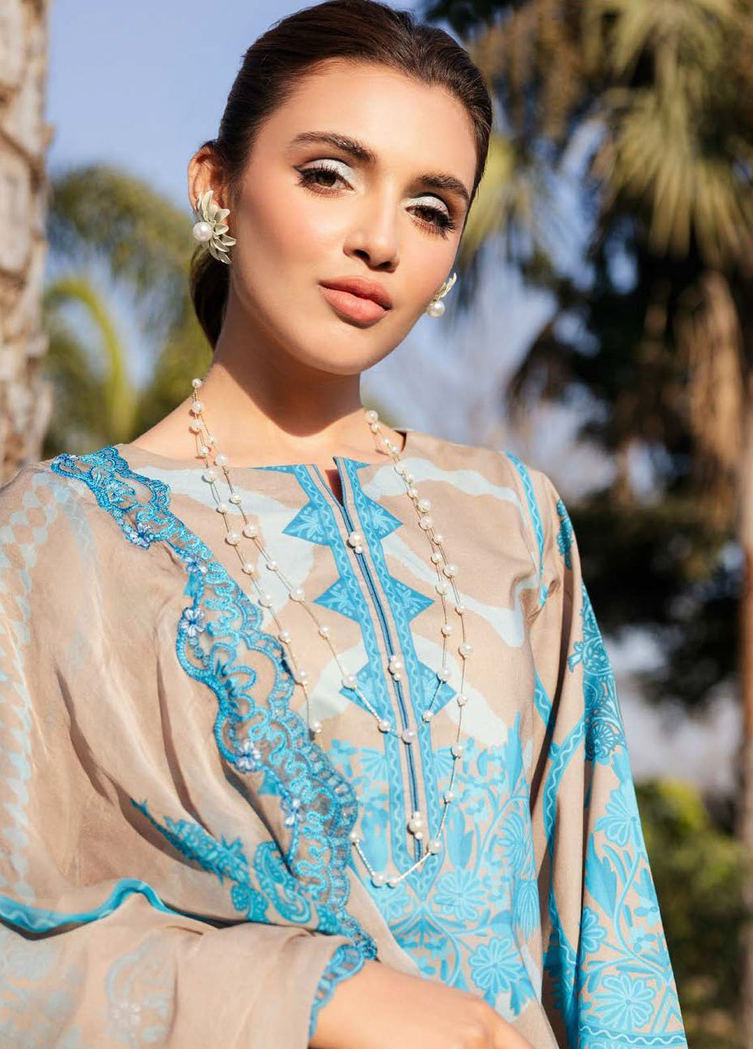 Sheen by Charizma Embroidered Lawn Suits Unstitched 3 Piece CRZ25SS SH5-12 - Summer Collection