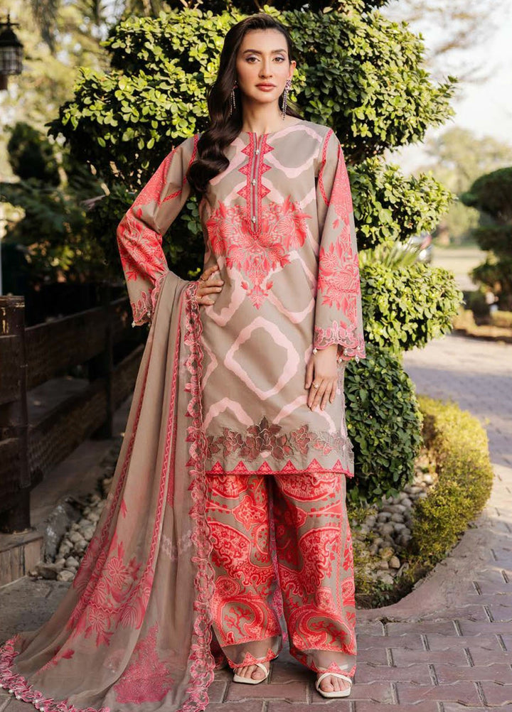 Sheen by Charizma Embroidered Lawn Suits Unstitched 3 Piece CRZ25SS SH5-13 - Summer Collection