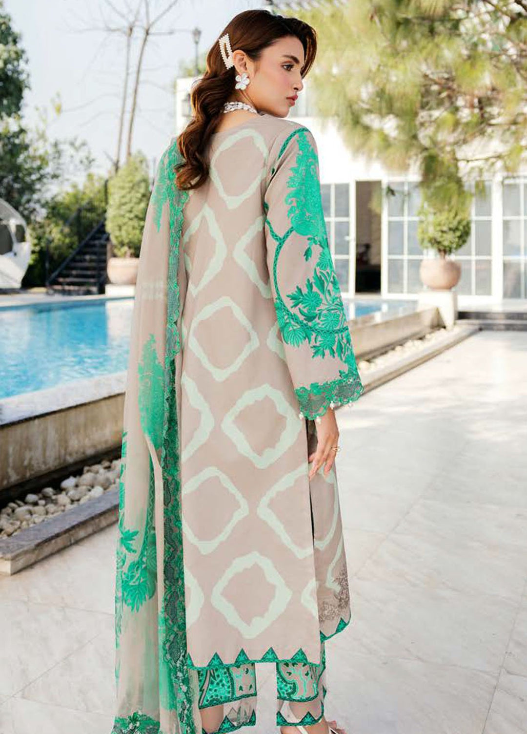 Sheen by Charizma Embroidered Lawn Suits Unstitched 3 Piece CRZ25SS SH5-14 - Summer Collection