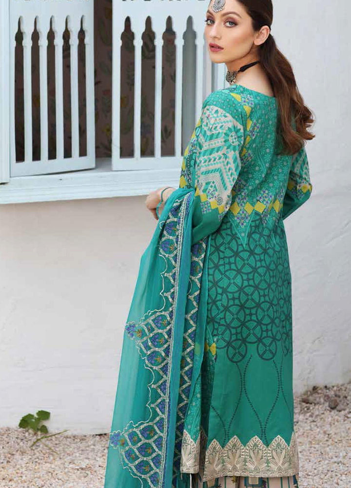 Sheen by Charizma Embroidered Lawn Suits Unstitched 3 Piece CRZ21-SH2 10A - Summer Collection